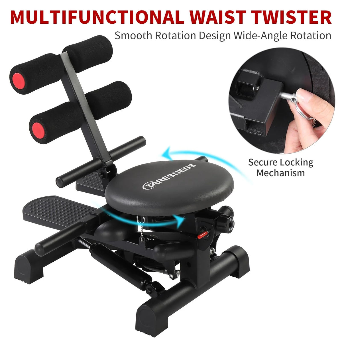 Stair Stepper with Resistance Bands U98729