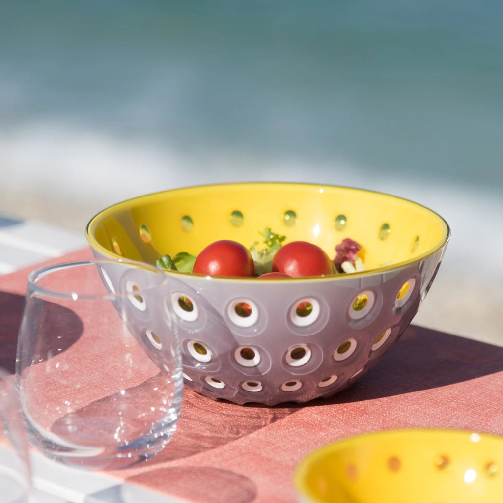 20cm Red White Transparent Bowl R522243