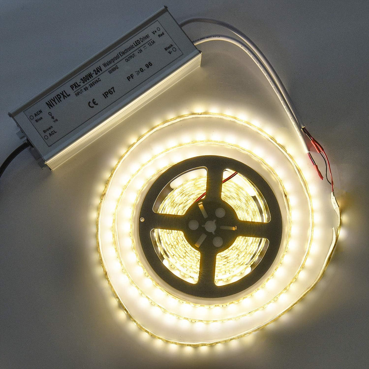 300W 24V DC Waterproof IP67 LED Driver M7361