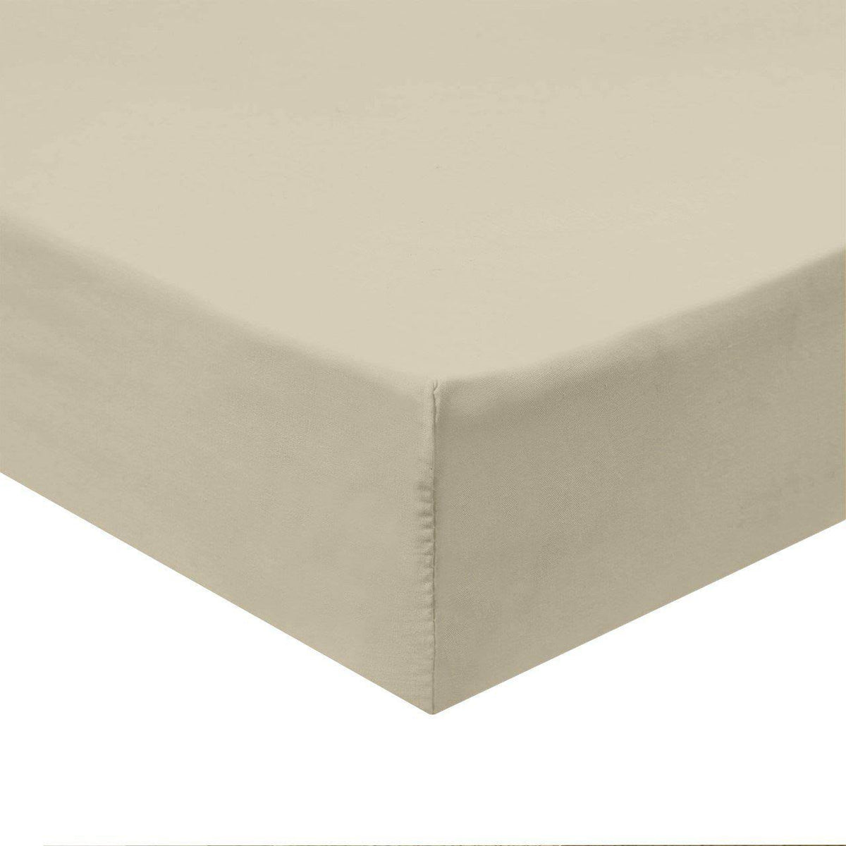 California King Fitted Sheet 600 Thread Count Ivory D78245