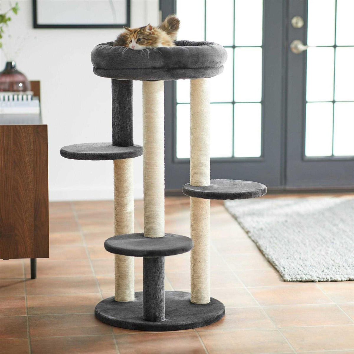 Faux Fur Cat Tree X1805