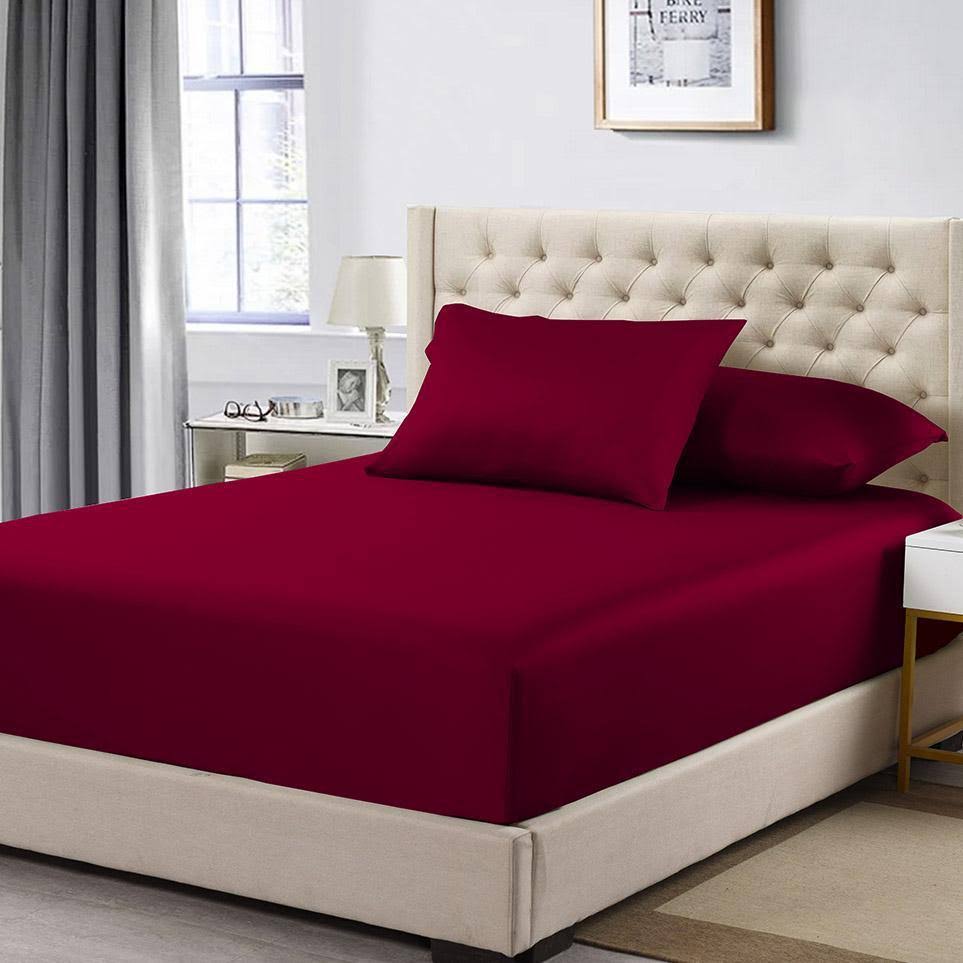 California King Fitted Sheet 600 Thread Count Ivory D78245