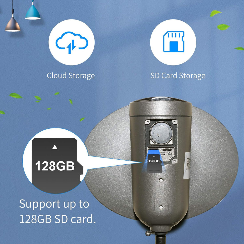 2K Battery WiFi Bullet Surveillance Camera D79135
