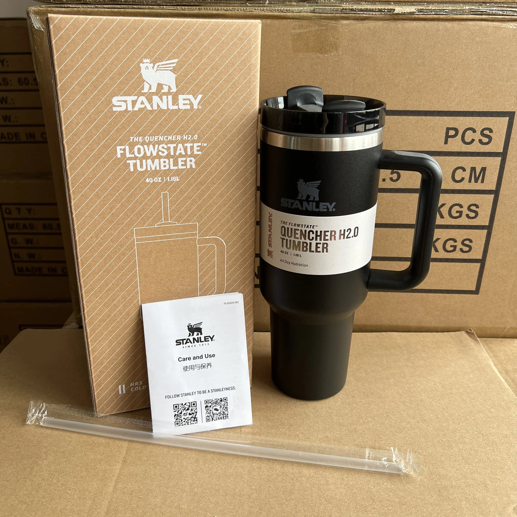 40oz Stainless Steel Tumbler Black H783