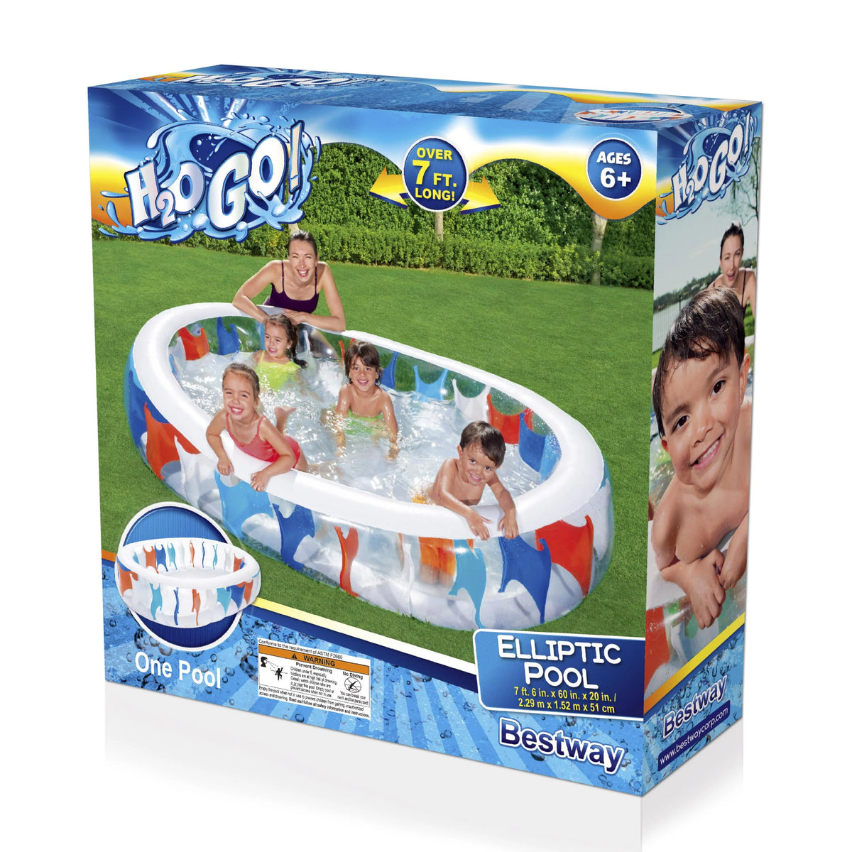 7'6 x 60 x 20 Inflatable Play Pool I166158