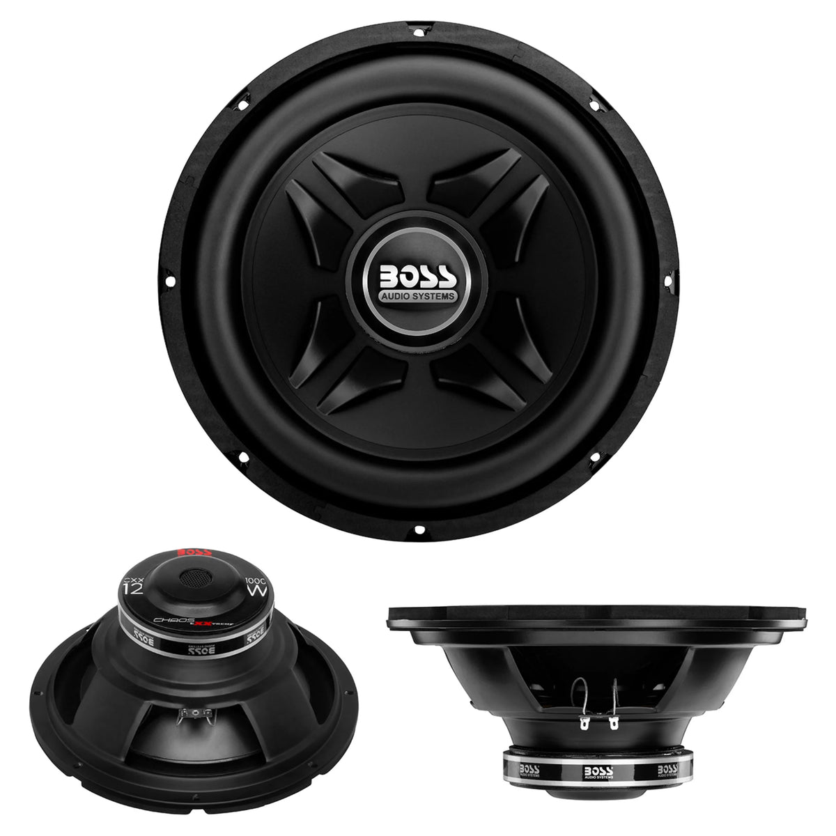 1000W 4 Ohm Single Voice Coil 12 inch Car Audio Subwoofer Y828371