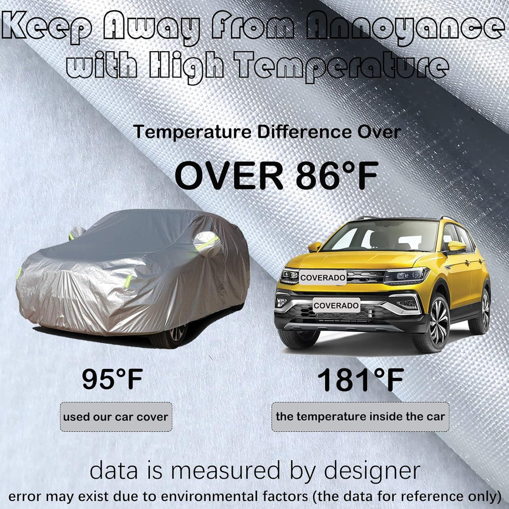 6 Layers SUV Car Cover Waterproof All Weather W52559
