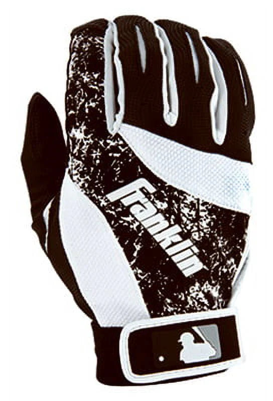 White Adult Large Batting Gloves S662300