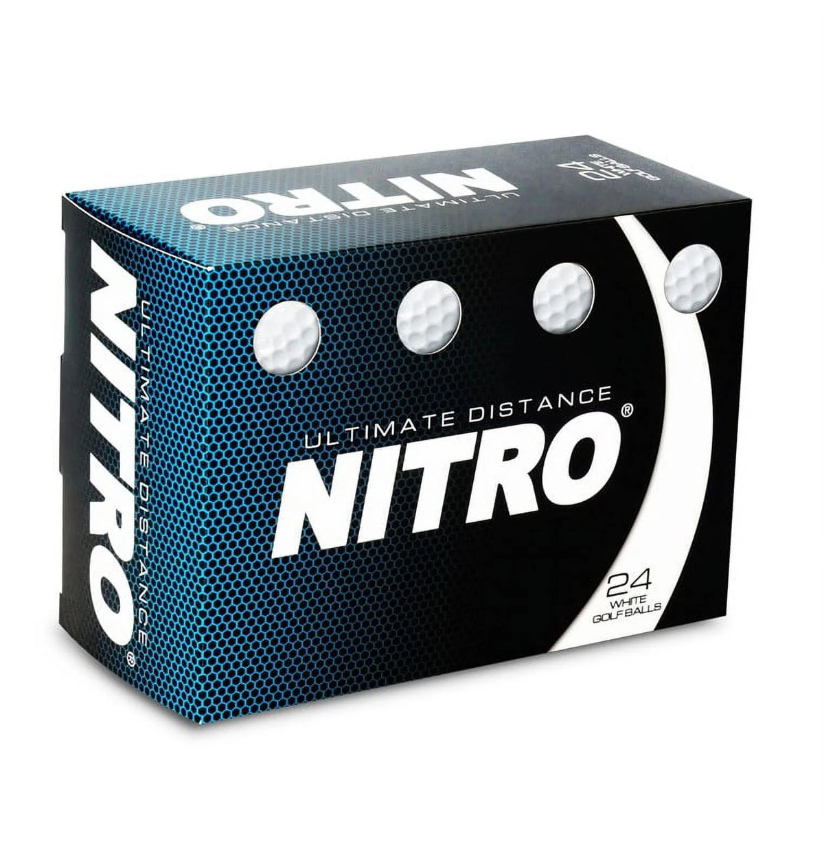 White 24 Pack Golf Balls I103918
