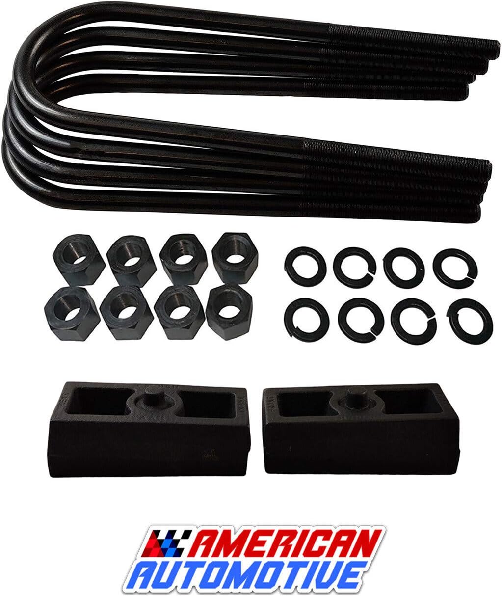 1997-2012 Ranger 4WD 1.5 Rear Suspension Lift Blocks Leaf Spring Axle U Bolts V465