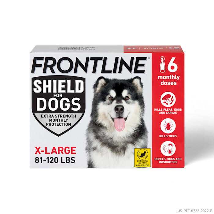 Flea & Tick Treatment for Dogs A438