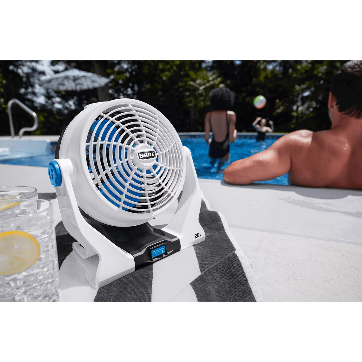 Cordless 2-Speed Fan D23287