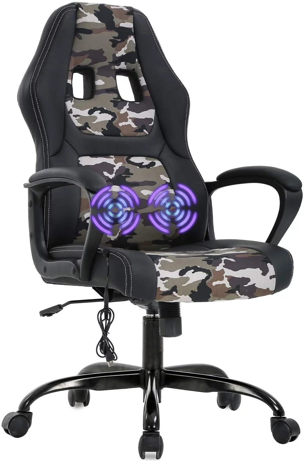 Black Executive Chair with Lumbar Support L20399