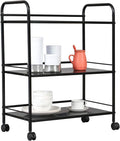 4-Tier Metal Rolling Utility Cart C278