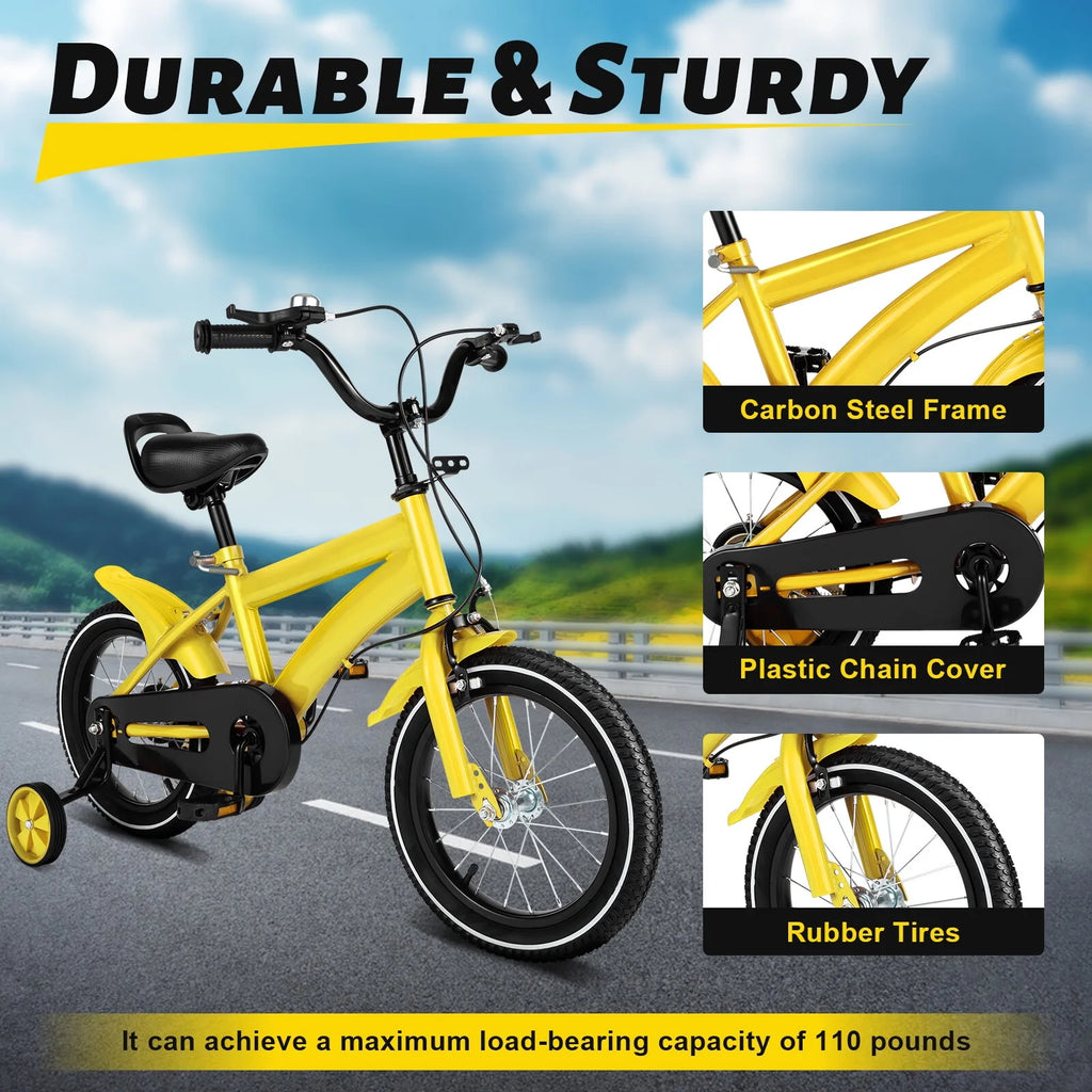 14 Children's Bicycle with Removable Training Wheels P935