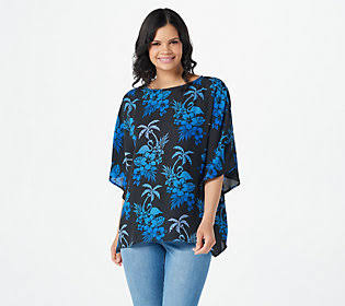 Printed Caftan Top C705