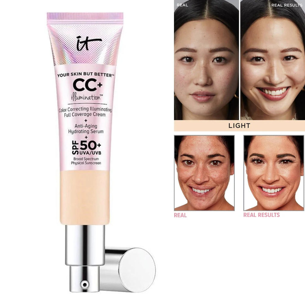 CC+ Cream Illumination Full-Coverage Foundation with SPF 50+ Medium L22542