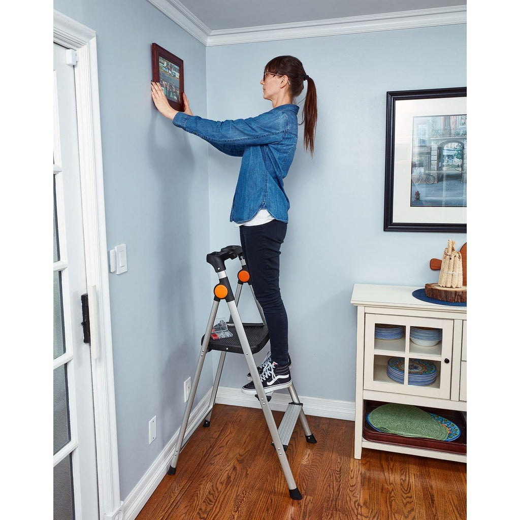 3-Step Aluminum Step Stool L755849