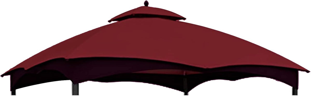 10X12 Replacement Canopy Roof Double Top Gazebo O702