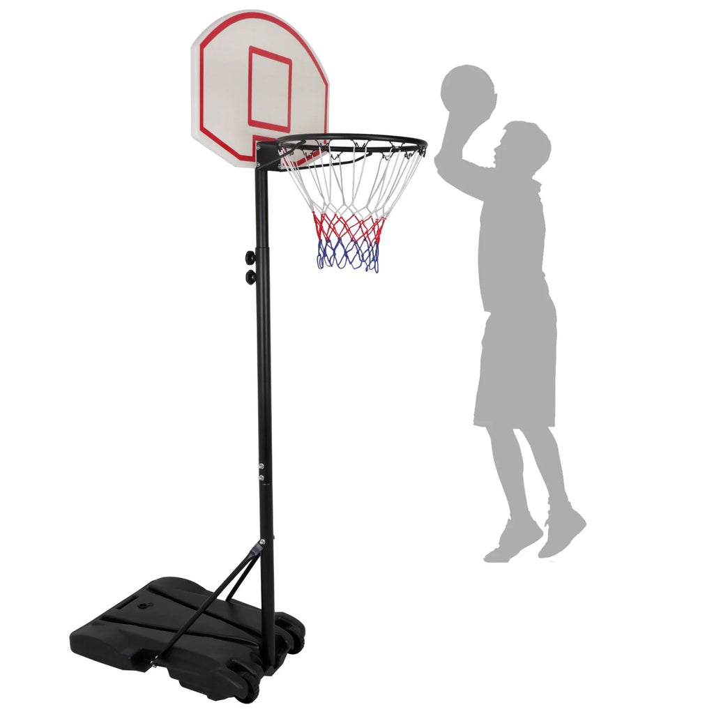 Portable Height Adjustable Basketball Hoop with Wheels V460