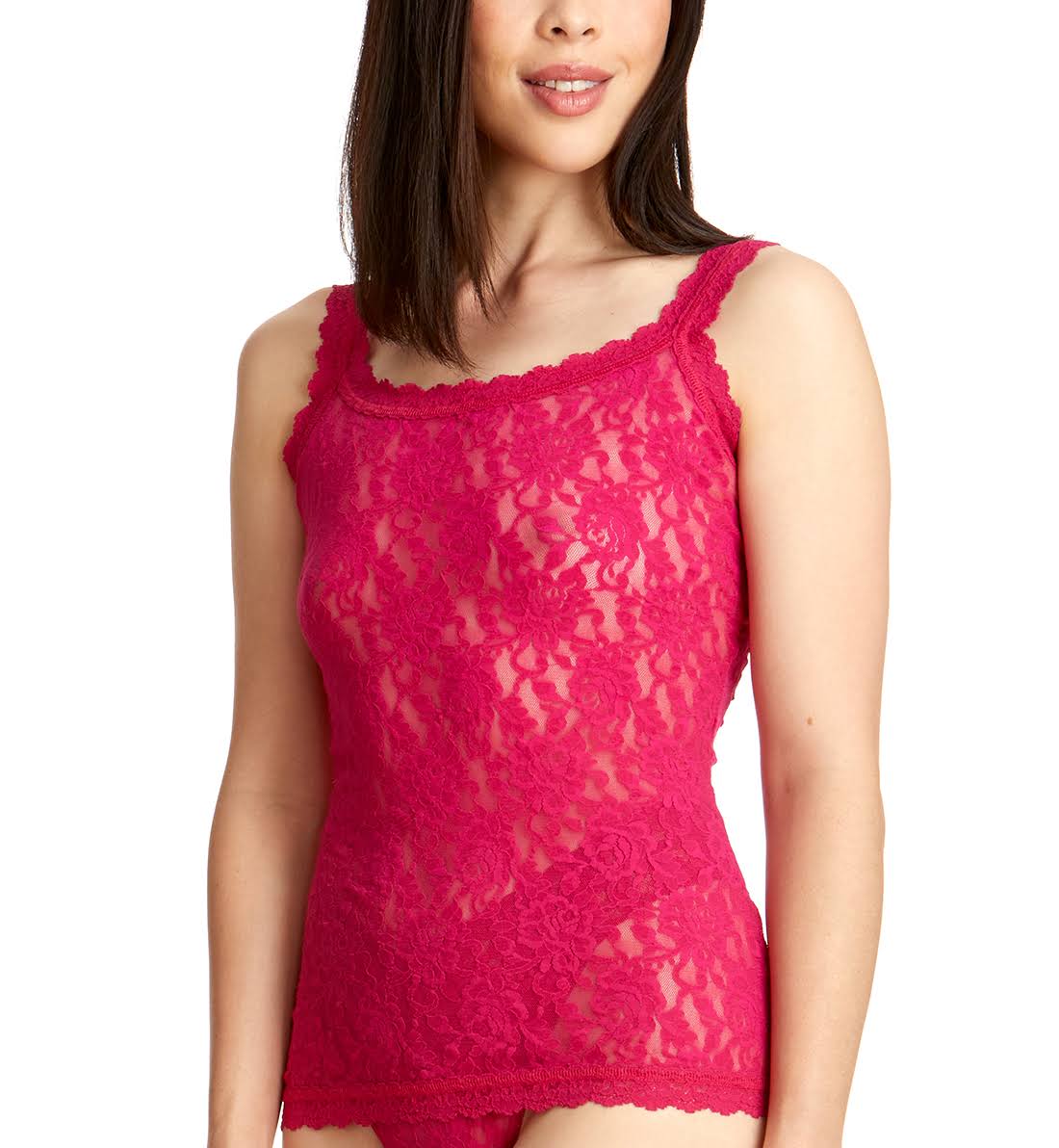 Venetian Pink Lace Camisole V946