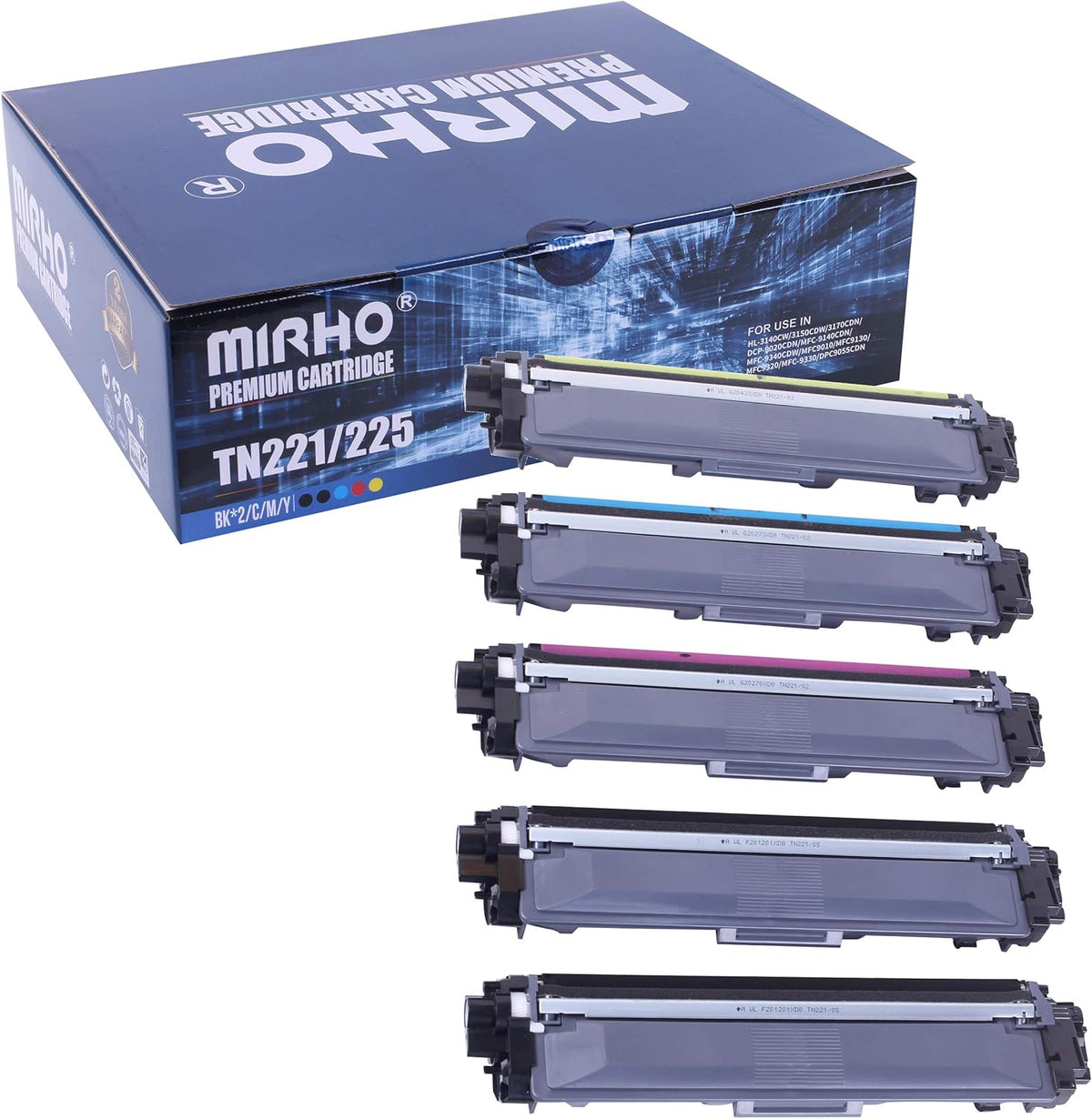 Compatible Toner Cartridge Replacement 5-Pack N378918