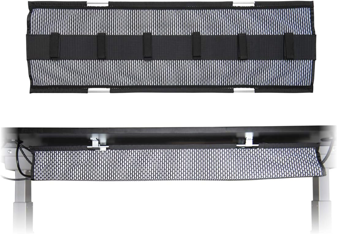 Black Mesh Cable Manager H379