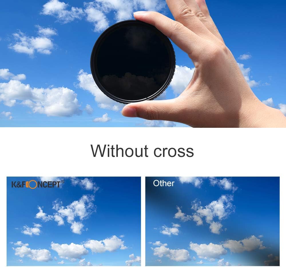 82mm Variable ND Filter ND8-ND128 Camera Lens Y25644
