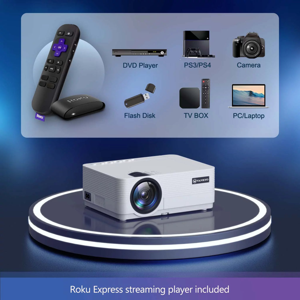 HD Mini Projector with Streaming Player A655