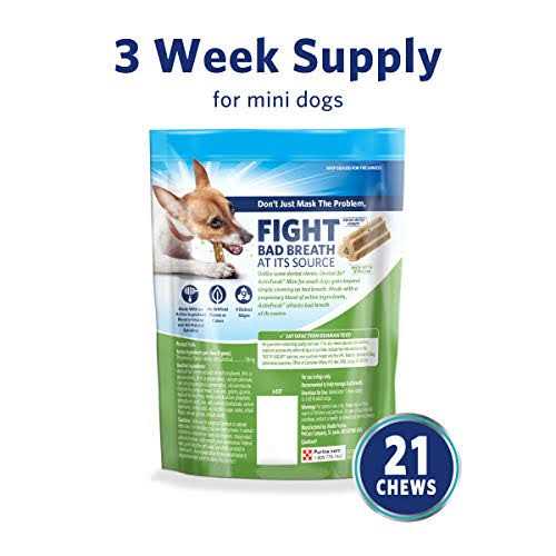 Daily Oral Care Mini Dog Chews V284860