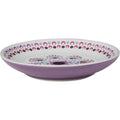Kaleidoscope Pattern Non-skid Ceramic Cat Dish C2527