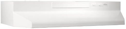 Black 30-Inch Two-Speed Convertible Range Hood Insert with Light L2428