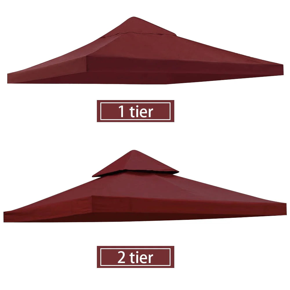 10FTx10FT Replacement Canopy Top Gazebo Tent Sunshade Cover R476624
