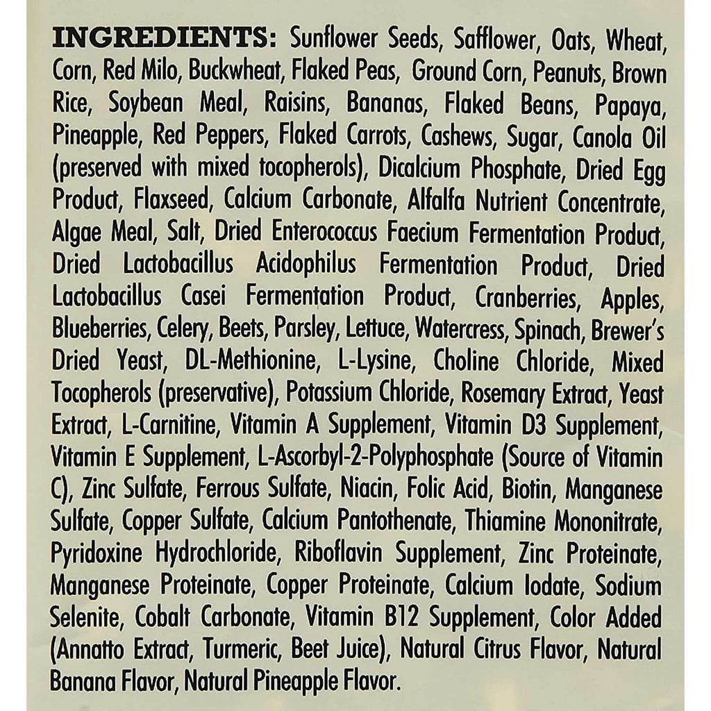 Parrot Food X29702