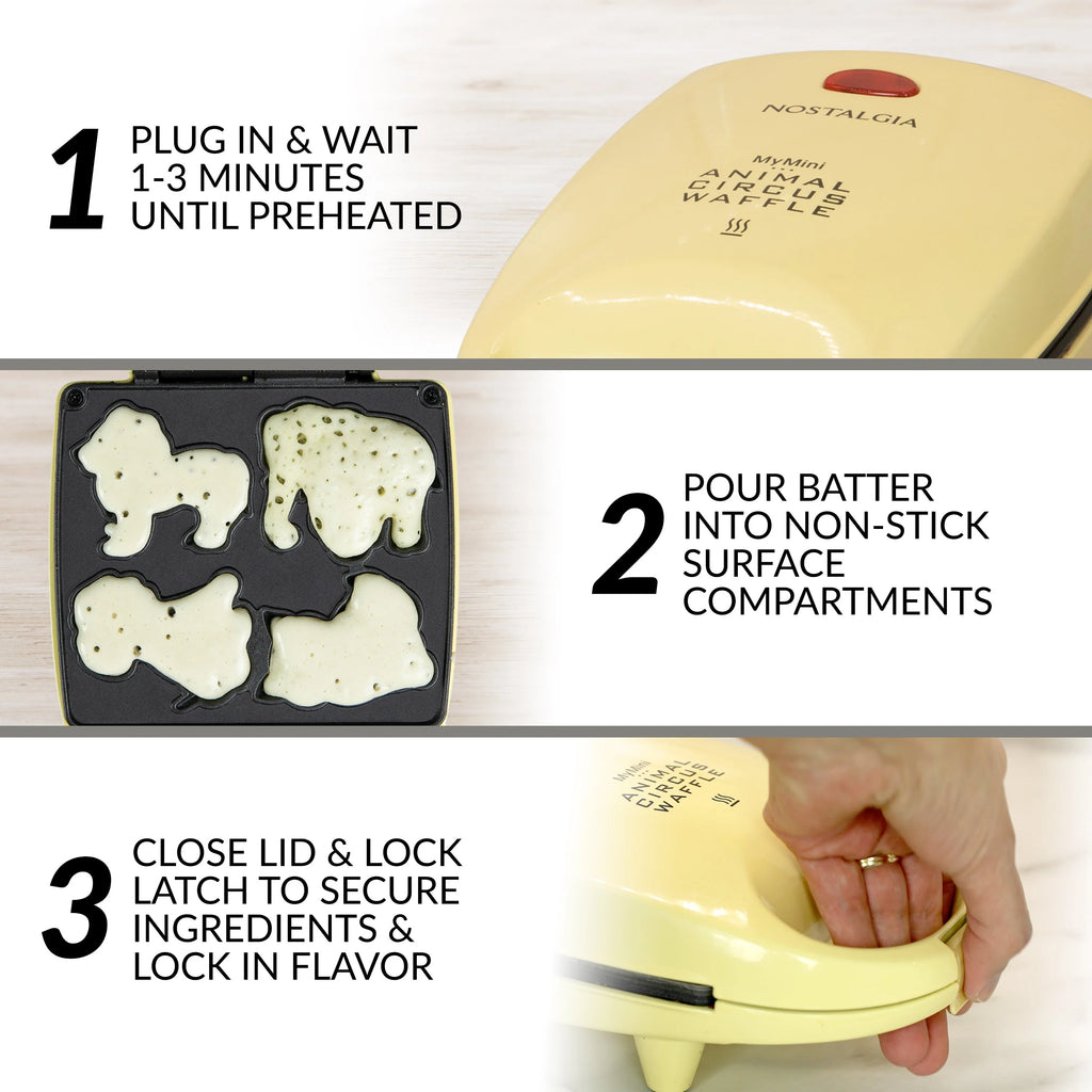 Yellow Animal Waffle Maker Z354468