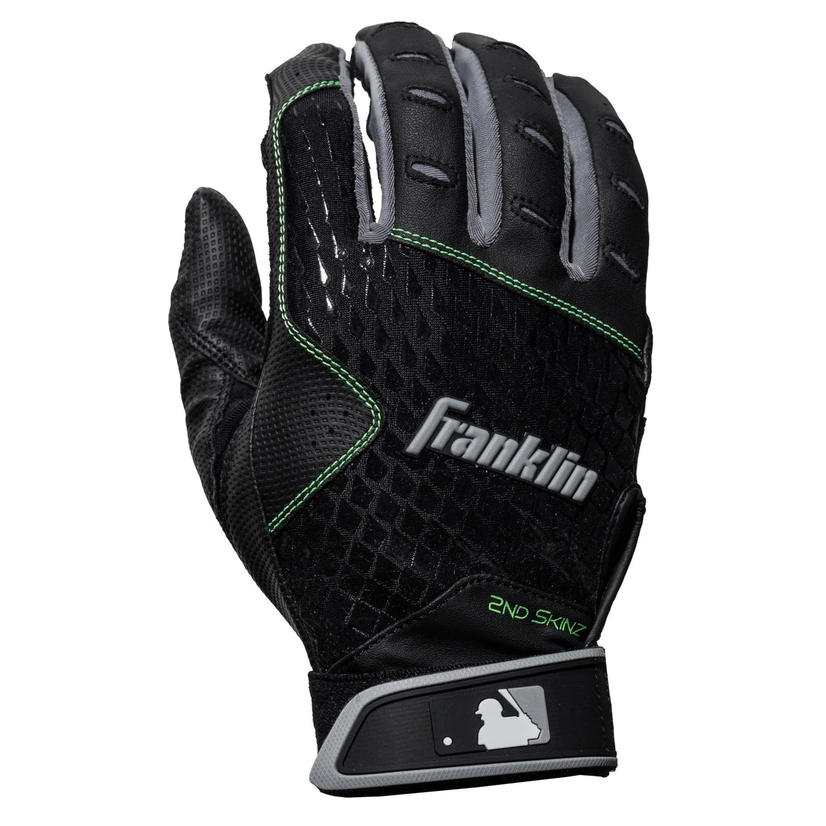 White Adult Large Batting Gloves S662300