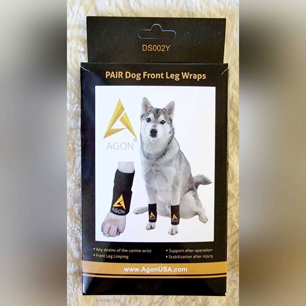 Dog Front Leg Brace Paw Compression Wraps X525