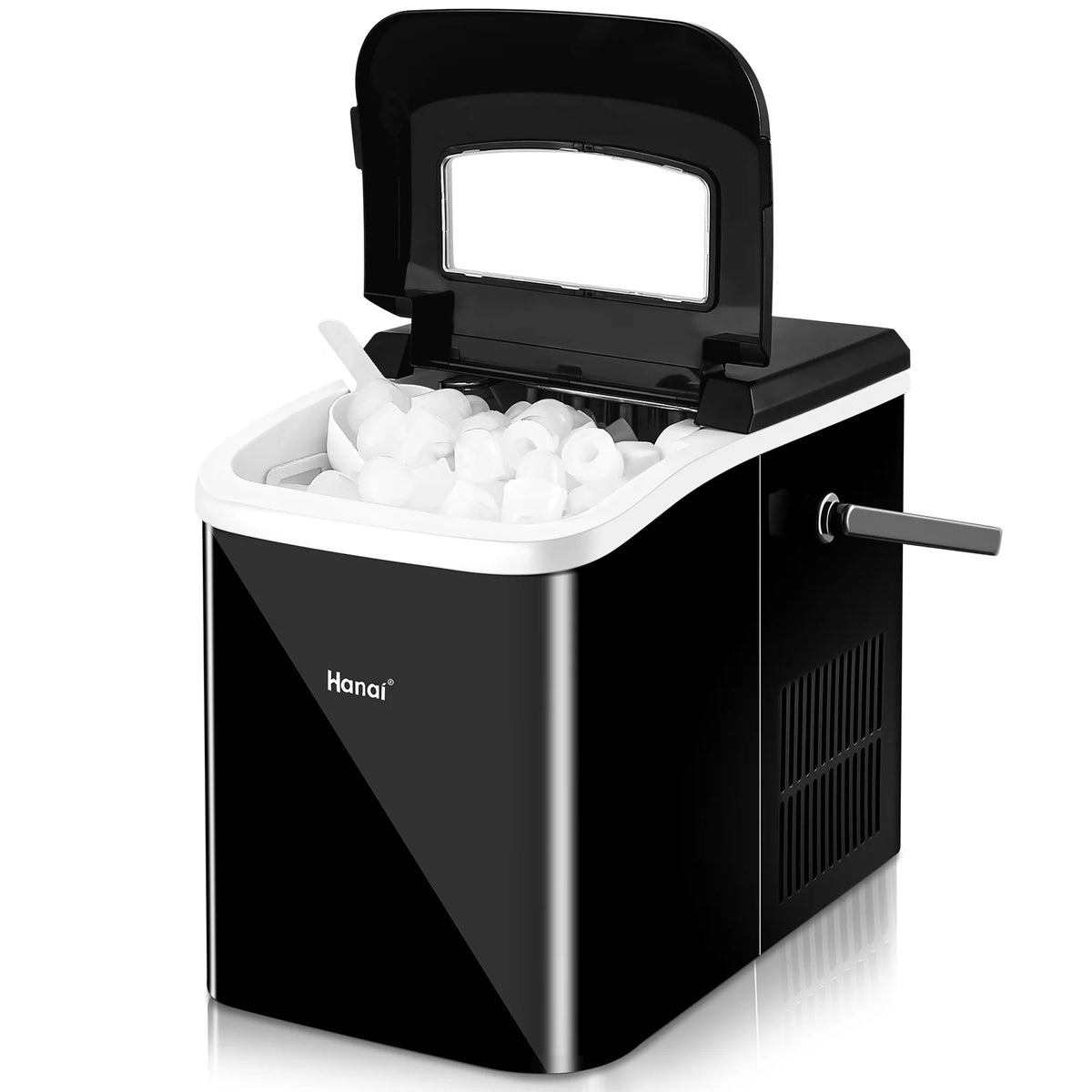 Black Portable Compact Countertop Ice Maker G12211