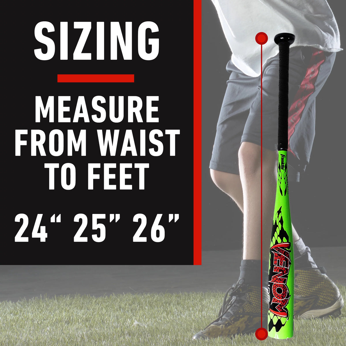 24 Inch 14 Ounce Youth Tee Ball Bat S2034