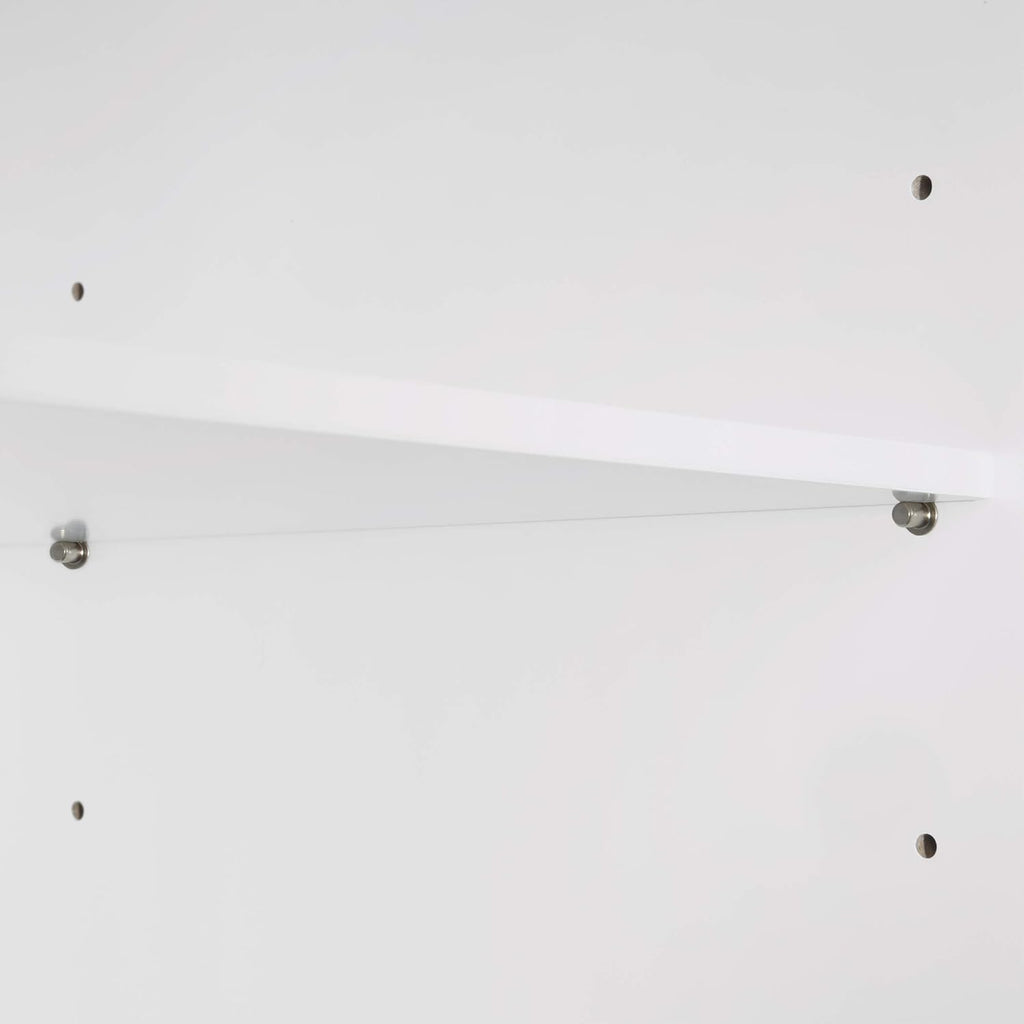 White Bathroom Floor Cabinet H74664
