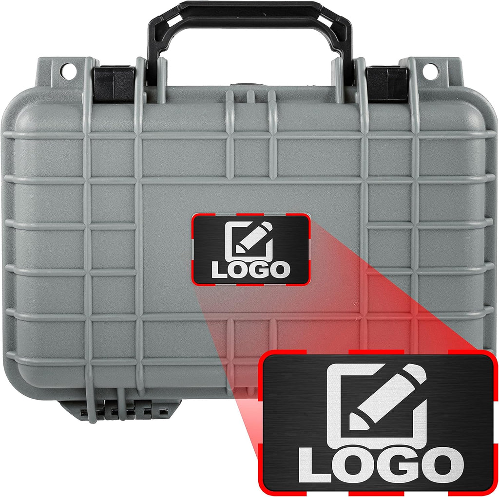 Black Waterproof Hard Case with Foam H3895