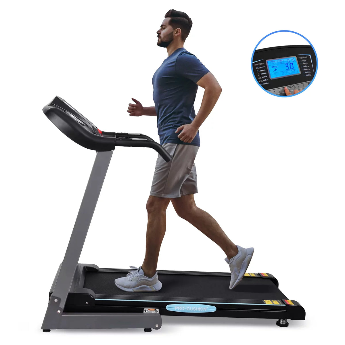 2.5 HP Folding Treadmill with Auto Incline G810