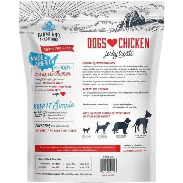 Chicken Jerky Dog Treats Y502