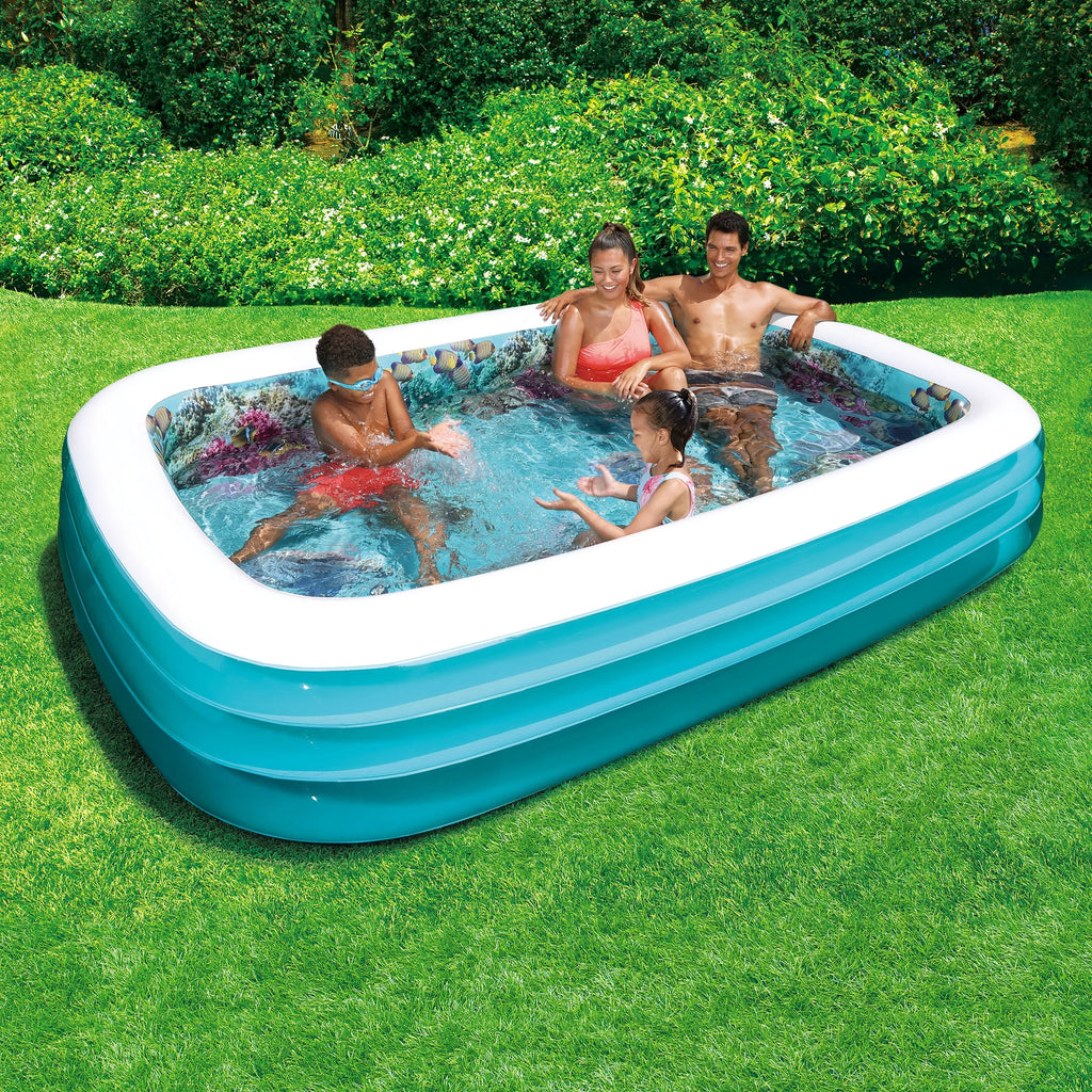 Inflatable Dolphin 3D Family Pool O9452