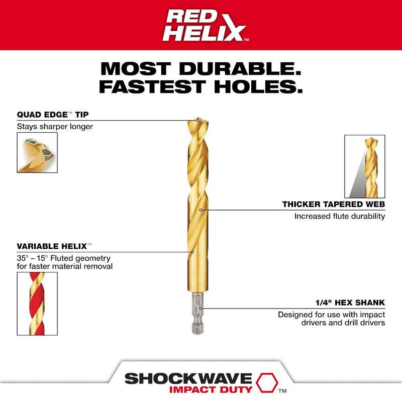Titanium Drill Bit Set 7-Piece J40539