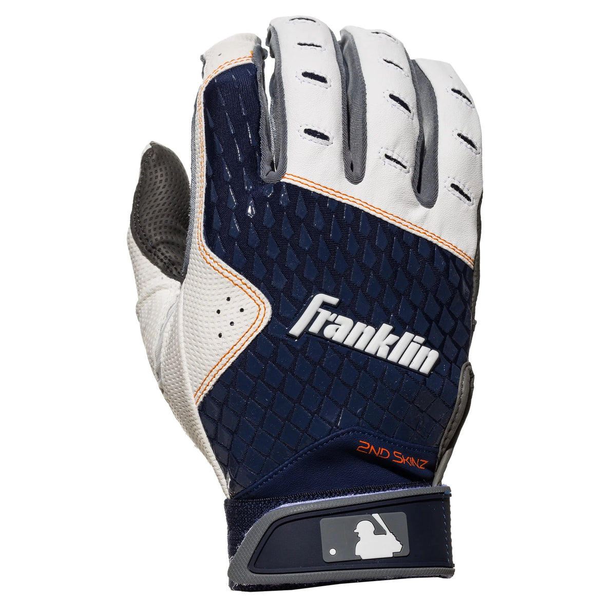 White Adult Large Batting Gloves S662300