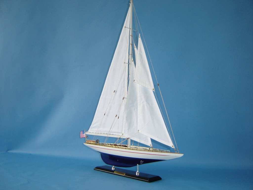 Wood Sailing Yacht Model C939525
