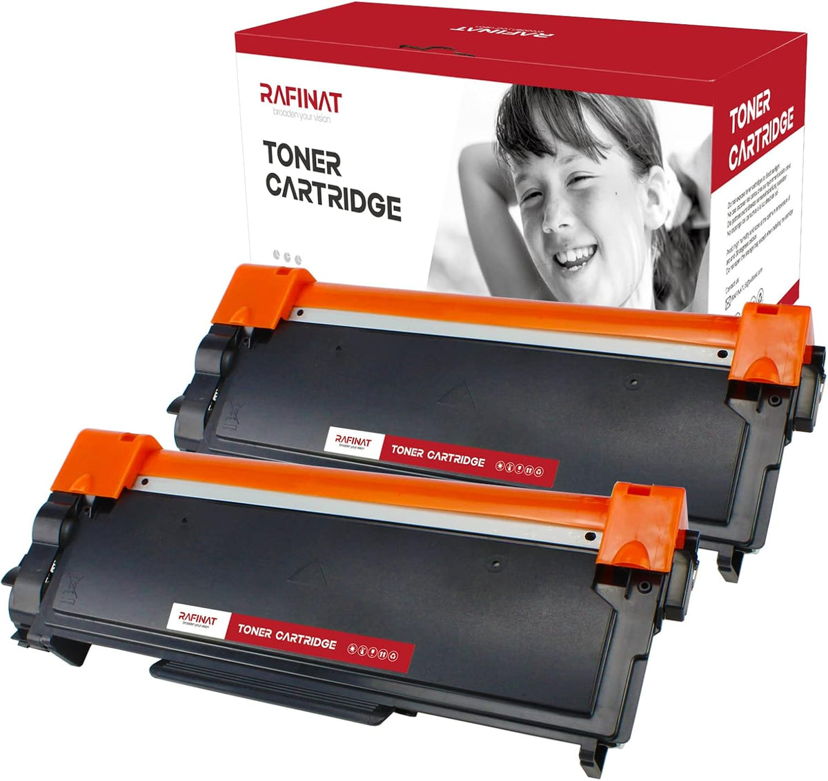 TN660 Black Toner Cartridge 2 Pack E375