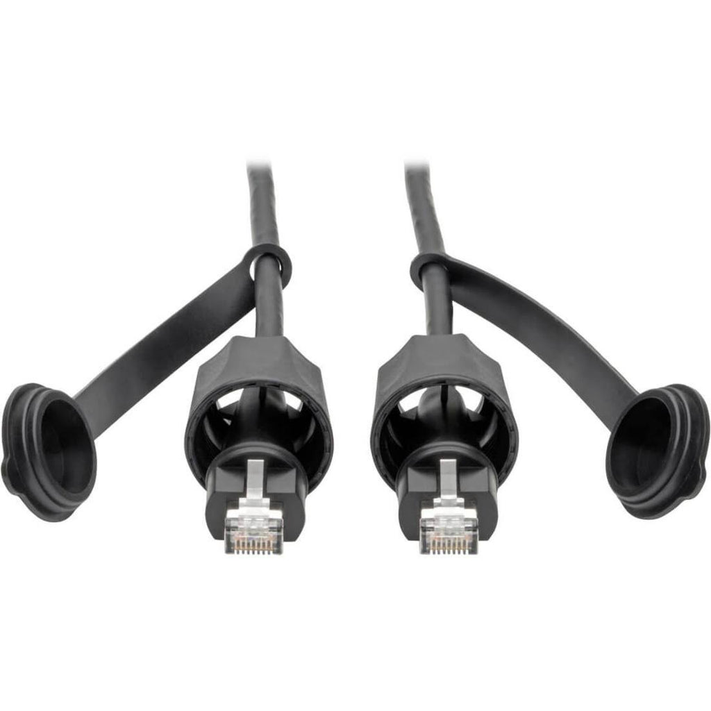Black 49 ft CAT 5e/6 STP Patch Cable K164