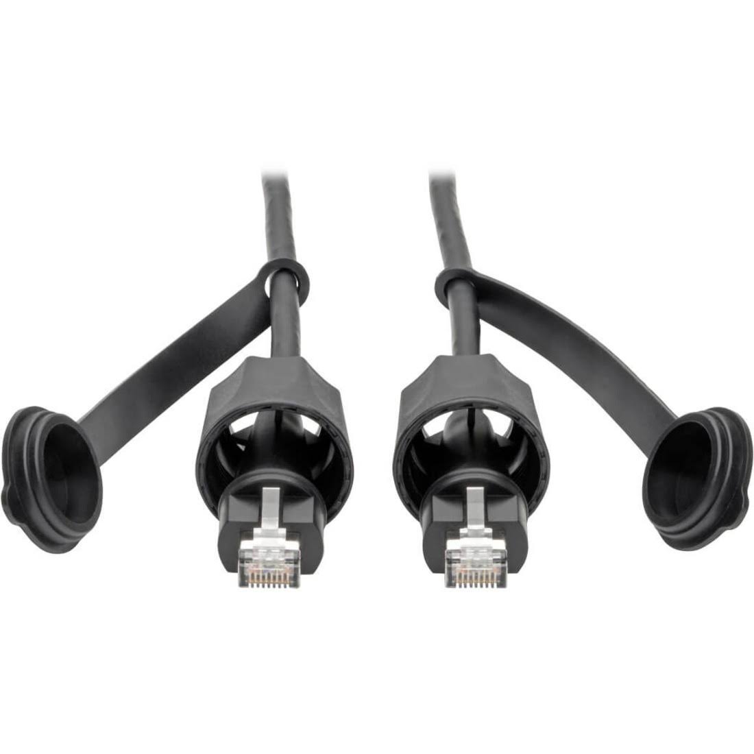 Black 49 ft CAT 5e/6 STP Patch Cable K164